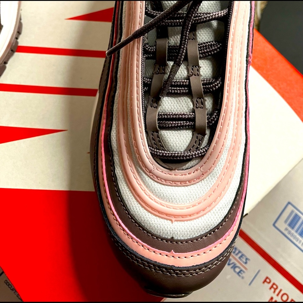 **SOLD** NewNike Air Max 97 Violet Oreo, Pink, White - Size Wmn 8 / Men 6.5: $90 - Picture 5 of 12